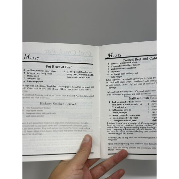 Rival Crock-Pot User Guide | Stoneware Original Manual for Models 3745 / 3755 - Picture 4 of 4
